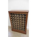 A good quality oak wine rack - holds 36 bottles - made by a local craftsman to a high standard -