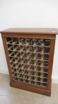 A good quality oak wine rack - holds 36 bottles - made by a local craftsman to a high standard -