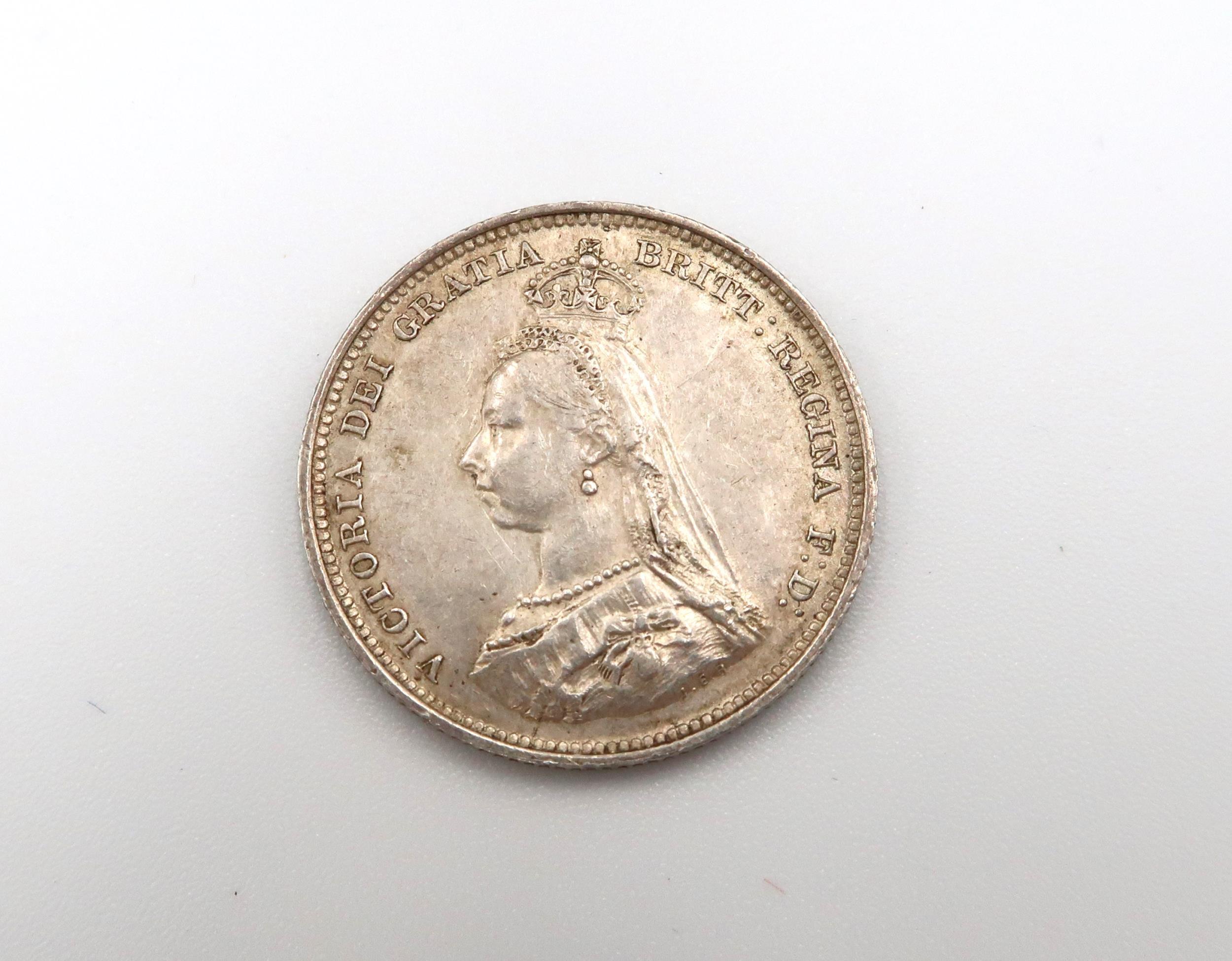 An 1890 Crown and other British coinage - Bild 6 aus 9