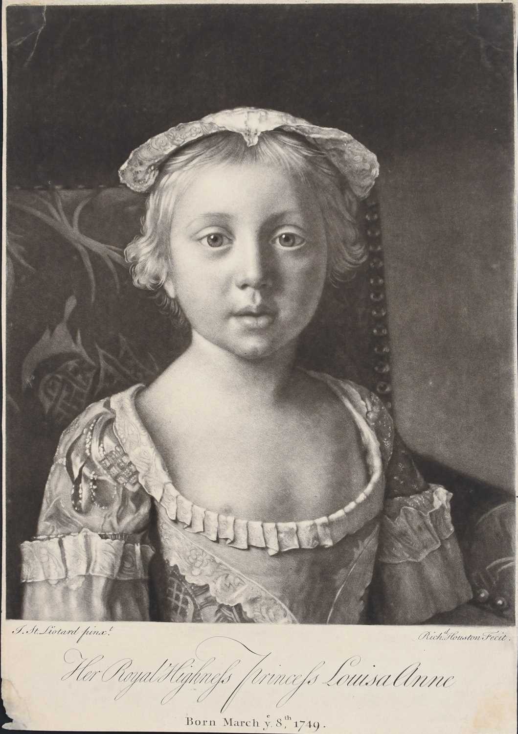 A collection of 18th and 19th Century Mezzotints Mostly of portrait subjects Largest 52.3 x 37. - Image 2 of 4