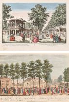 A collection 18th and 19th Century Prints of London Unframed (36)