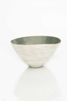 Φ Dame Lucie Rie DBE (1902-1995) and Hans Coper (1920-1981) a large stoneware salad bowl with pulled