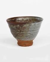 William Staite Murray (1881-1962) Fain, a stoneware footed bowl, flaring conical form, covered in