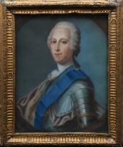 AFTER MAURICE-QUENTIN DE LA TOUR (1704-1788) Portrait of Prince Charles Edward Stuart, 'Bonnie