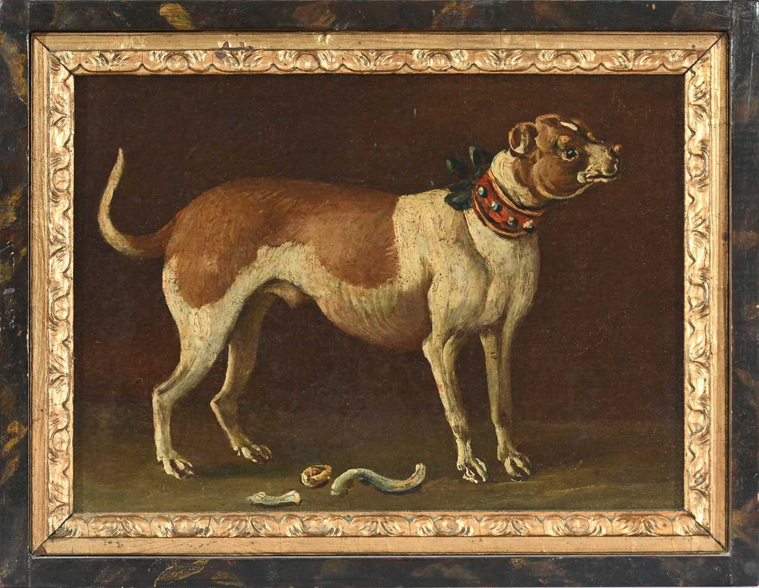 ITALIAN SCHOOL LATE 18TH / EARLY 19TH CENTURY Portrait of a pug with a red collar, Portrait of a pug