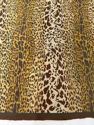 A PORTUGUESE FLAT WEAVE RUG OF LEOPARD SKIN DESIGN C.1930 enclosed by narrow borders 240 x 239cm - Image 7 of 8
