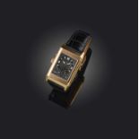 Jaeger LeCoultre, a gentleman's 18ct gold wristwatch, 'Reverso Day and Night DuoFace', ref. 270.2.