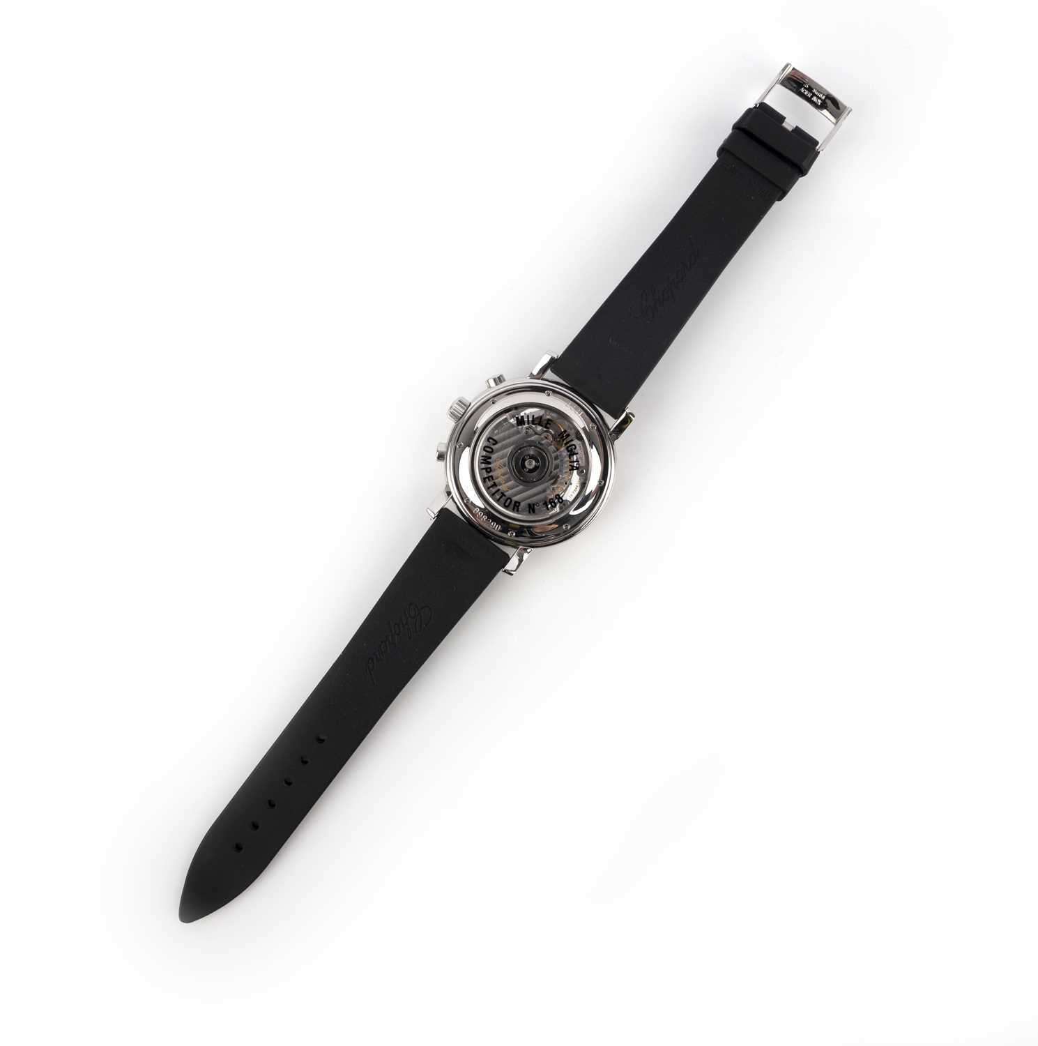 Chopard, a gentleman's stainless steel 'Mille Miglia' Competitor's chronograph wristwatch, ref 8331, - Bild 2 aus 2