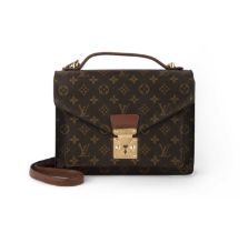 Louis Vuitton, a vintage monogram canvas Monceau satchel bag 1996 27.5cm wide, 23cm high, strap