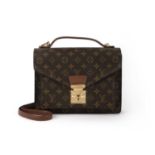 Louis Vuitton, a vintage monogram canvas Monceau satchel bag 1996 27.5cm wide, 23cm high, strap