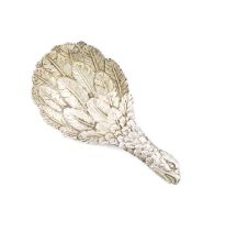 A William IV silver eagle wing caddy spoon, by Joseph Willmore, Birmingham 1832, textured feather