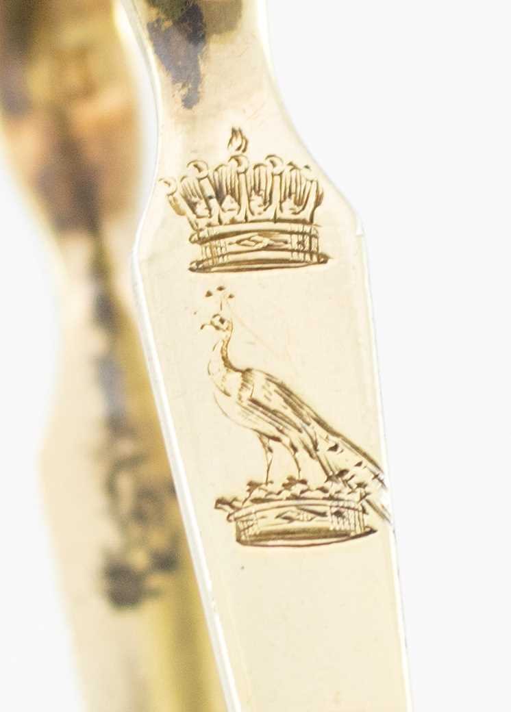 A collection of eight pairs of George III silver sugar tongs, various dates and makers, including: - Image 2 of 2