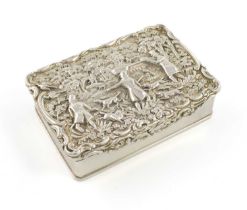 A William IV silver presentation snuff box, by Charles Rawlings & William Summers, London 1833,