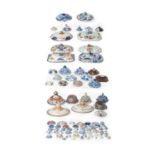 † NO RESERVE † A COLLECTION OF CHINESE AND JAPANESE CERAMIC COVERS MOSTLY 17TH AND 18TH CENTURY In a