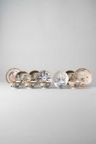 NO RESERVE A SMALL COLLECTION OF CHINESE PORCELAIN ITEMS QING DYNASTY Comprising: a set of three