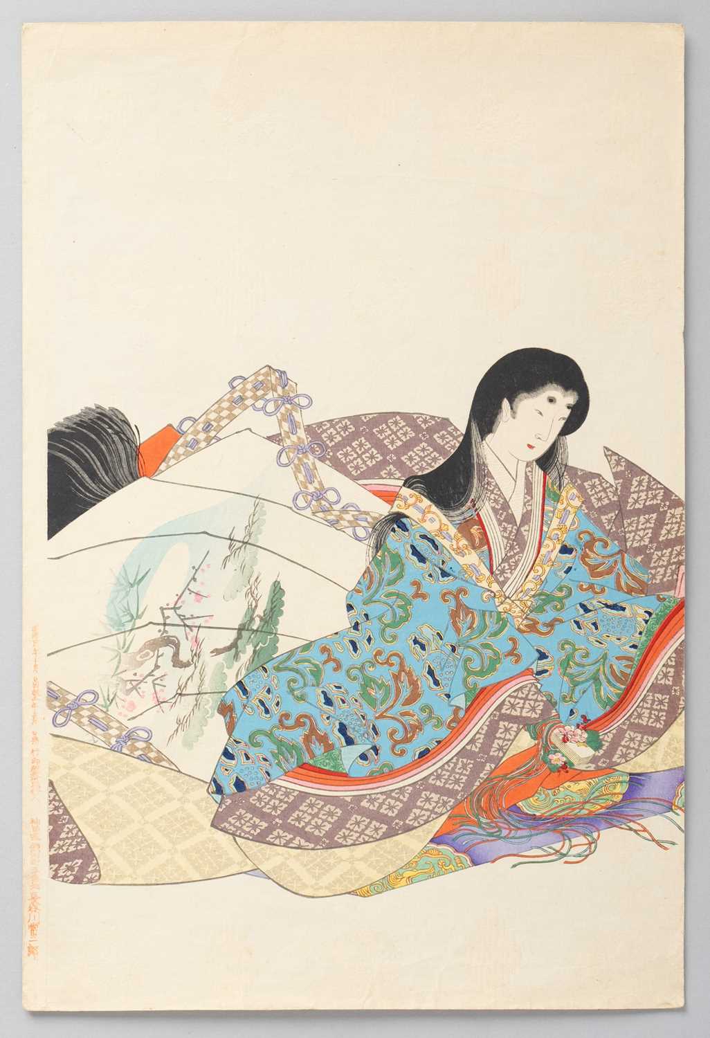 YOSHU / TOYOHARA CHIKANOBU (1838-1912) BIJIN-GA (PORTRAITS OF BEAUTIES) MEIJI ERA, 19TH CENTURY - Image 6 of 10