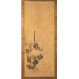 ATTRIBUTED TO KANO TAN'YU (1602-74) EDO PERIOD, 17TH CENTURY A set of three Japanese kakejiku (