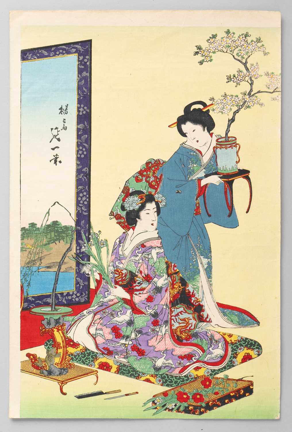 OGATA GEKKO (1859-1920) IKEDA TERUKATA (1883-1921) WATANABE NOBUKAZU (C.1872-1944) MEIJI ERA, 19TH - Bild 3 aus 6