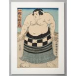 NO RESERVE UNIDENTIFIED ARTISTS SUMO-E (PORTRAITS OF SUMO WRESTLERS) EDO OR MEIJI, 19TH CENTURY A