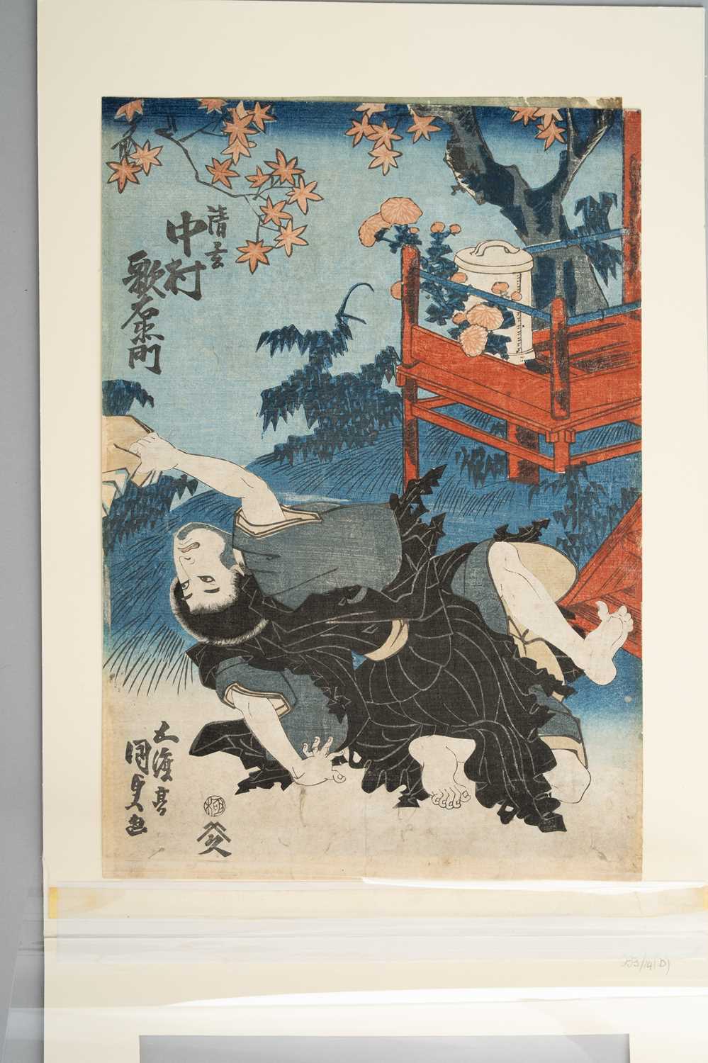 NO RESERVE UTAGAWA KUNISADA I/ TOYOKUNI III (1786-1865) AND OTHERS EDO AND MEIJI, 19TH CENTURY A - Image 12 of 15