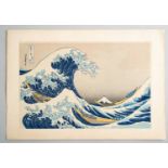 NO RESERVE AFTER KATSUSHIKA HOKUSAI (1760-1849) KANAGAWA OKI NAMI-URA (UNDER THE WAVE OFF