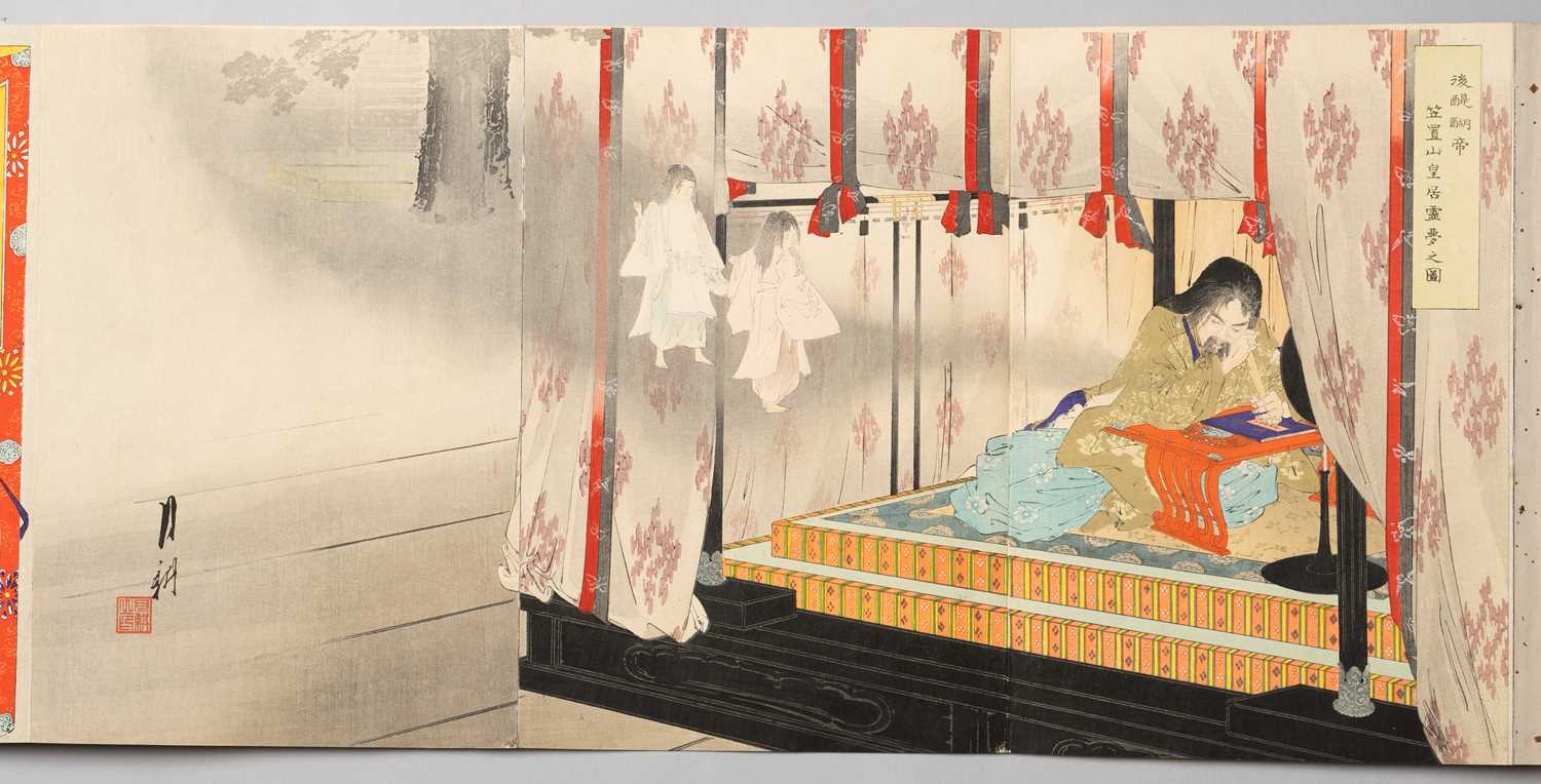 TSUKIOKA YOSHITOSHI (1839-92) OGATA GEKKO (1859-1920) MIZUNO TOSHIKATA (1866-1908) MIGITA - Image 13 of 26