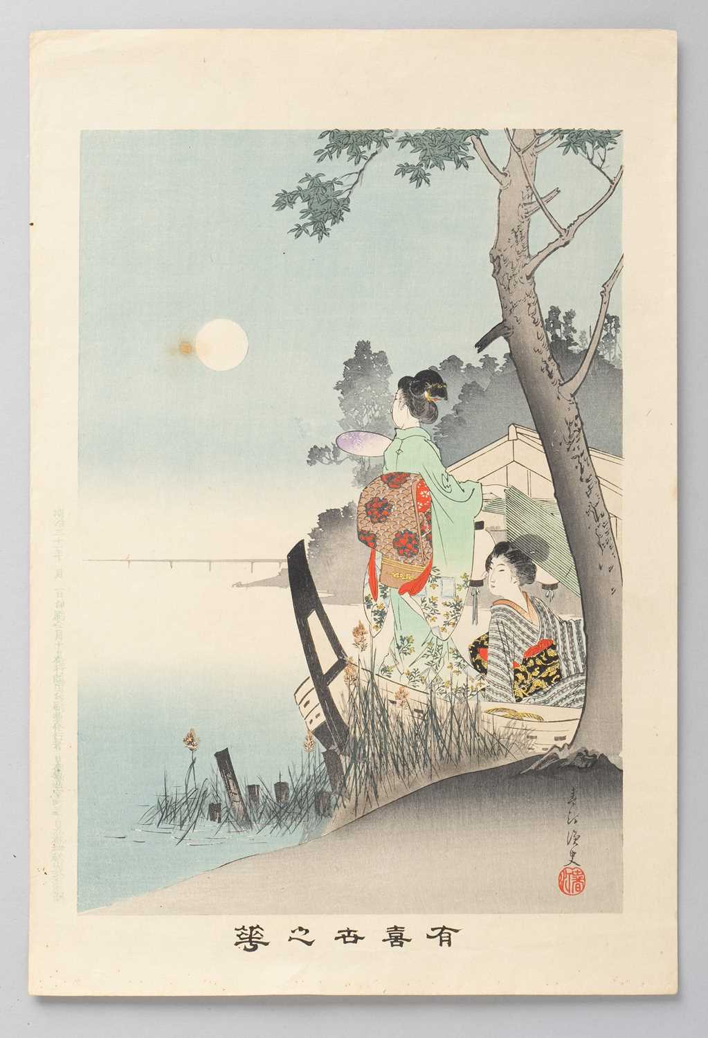 MIYAGAWA SHUNTEI (1873-1914) MEIJI ERA, 19TH CENTURY Six Japanese woodblock prints, four from the - Image 3 of 6