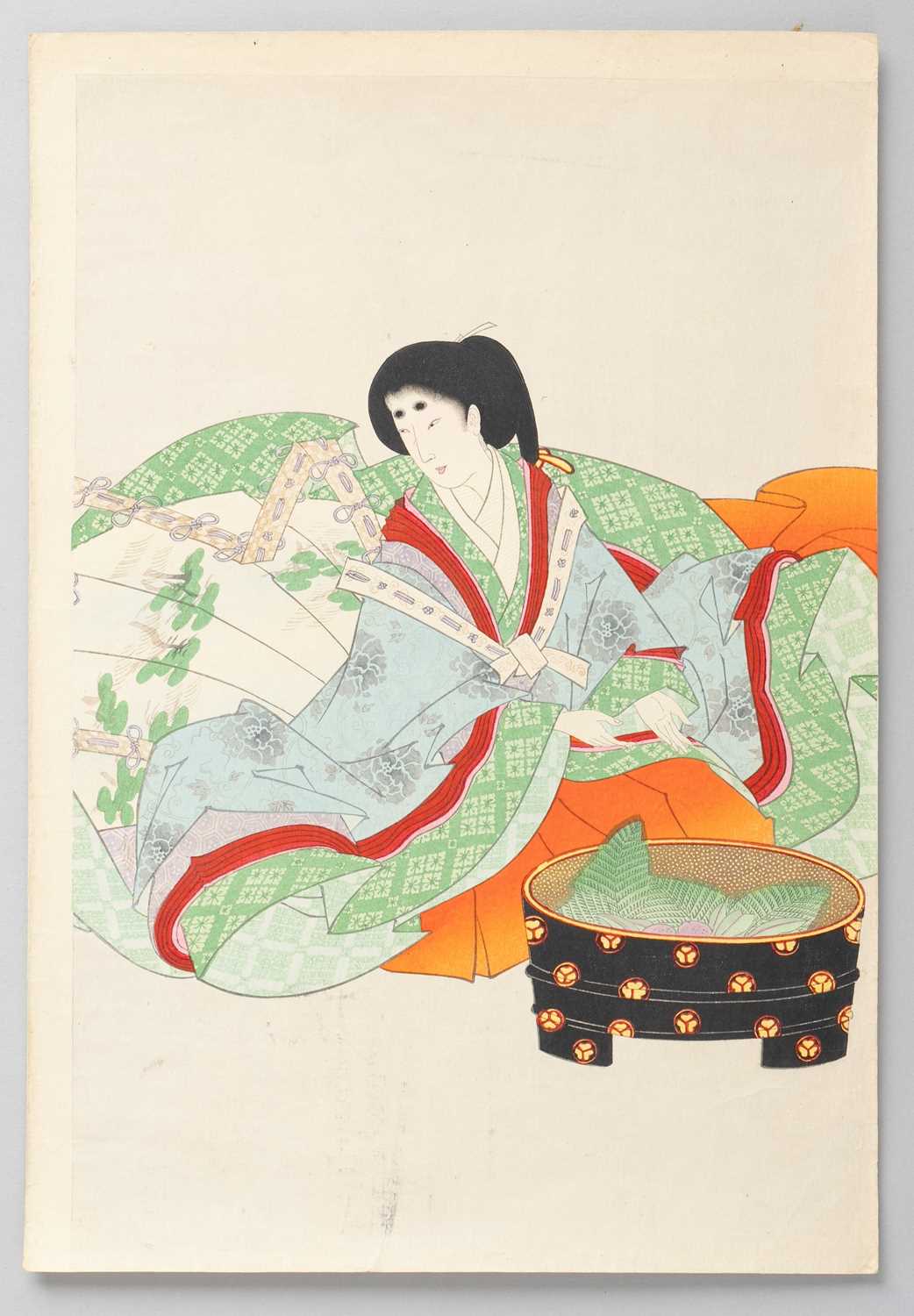 YOSHU / TOYOHARA CHIKANOBU (1838-1912) BIJIN-GA (PORTRAITS OF BEAUTIES) MEIJI ERA, 19TH CENTURY