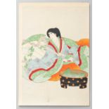 YOSHU / TOYOHARA CHIKANOBU (1838-1912) BIJIN-GA (PORTRAITS OF BEAUTIES) MEIJI ERA, 19TH CENTURY
