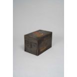 NO RESERVE A RARE JAPANESE NANBAN-STYLE SUZURIBAKO (WRITING BOX) WITH PORTUGUESE FIGURES PROBABLY