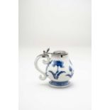 A JAPANESE BLUE AND WHITE MUSTARD POT EDO PERIOD, 17TH CENTURY For the European market, the