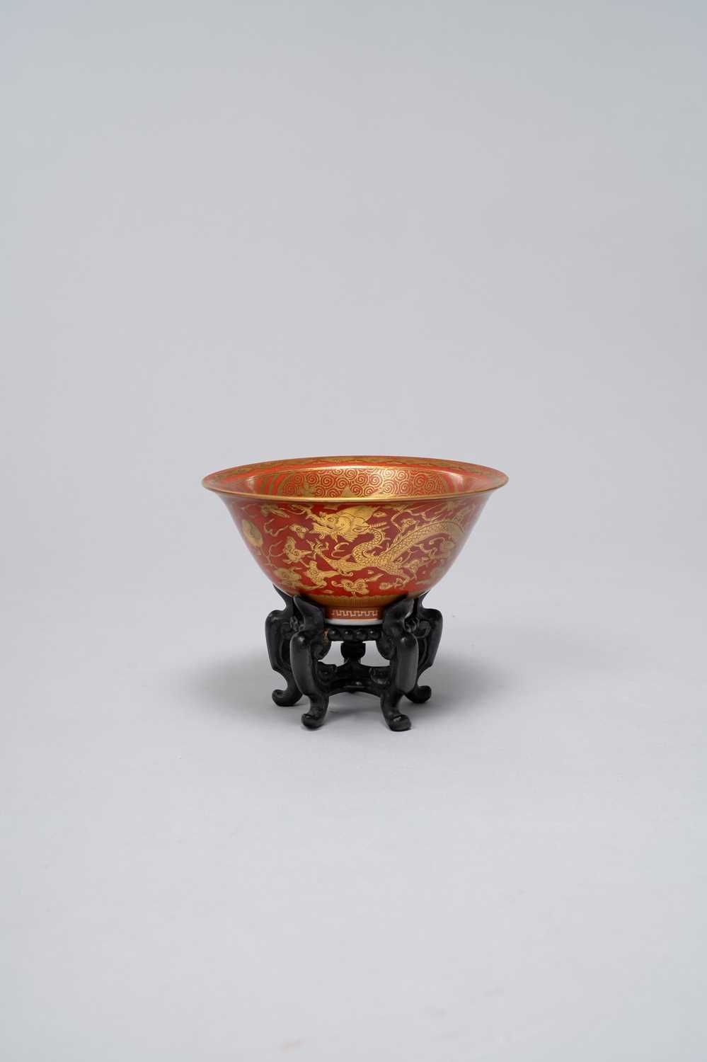 NO RESERVE A JAPANESE KINRANDE-STYLE BOWL BY EIRAKU WAZEN / ZENGORO XII (1823-96) MEIJI ERA, 19TH