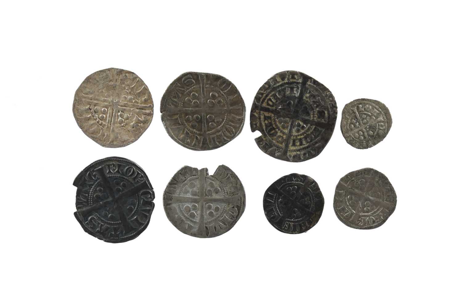 A small quantity of medieval English and Irish silver coins, comprising: England: Henry III (1216- - Image 2 of 2