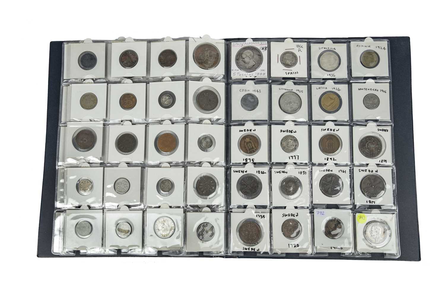 Continental Europe: miscellaneous coins including: Poland, Sigismund III, silver three groschen,