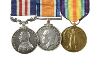 A Great War M.M. group of three to Sergeant Thomas Whitty, London Regiment: Military Medal, George V