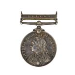 A Queen's South Africa Medal to Major Charles Archibald Townshend Boultbee, King's Royal Rifle