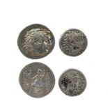 Macedon: Alexander the Great, silver tetradrachm, head as Hercules right, rev. Zeus seated left with