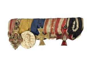 Great War - the Central Powers: a part group of orders and medals, comprising: Austria-Hungary,