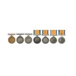 A small collection of Great War campaign medals, comprising: two: British War Medal 1914-20 and