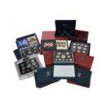 Elizabeth II, a quantity of Royal Mint proof sets, base metal issues, various dates, mainly with