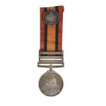 A Queen's South Africa Medal to Lieutenant Francis Sandham Geary, Hampshire Regiment (Mounted