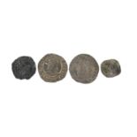 England - Tudor Monarchs: a small quantity of silver coins, comprising: Henry VII (1485-1509),