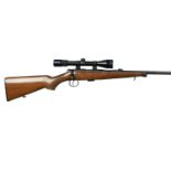 Ƒ Brno Arms: a .22LR Model 2 bolt action sporting rifle, serial number 289848, barrel 24.75 in.,