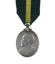 A Territorial Force Efficiency Medal to Private John Edward Shubrook, 18th Battalion London