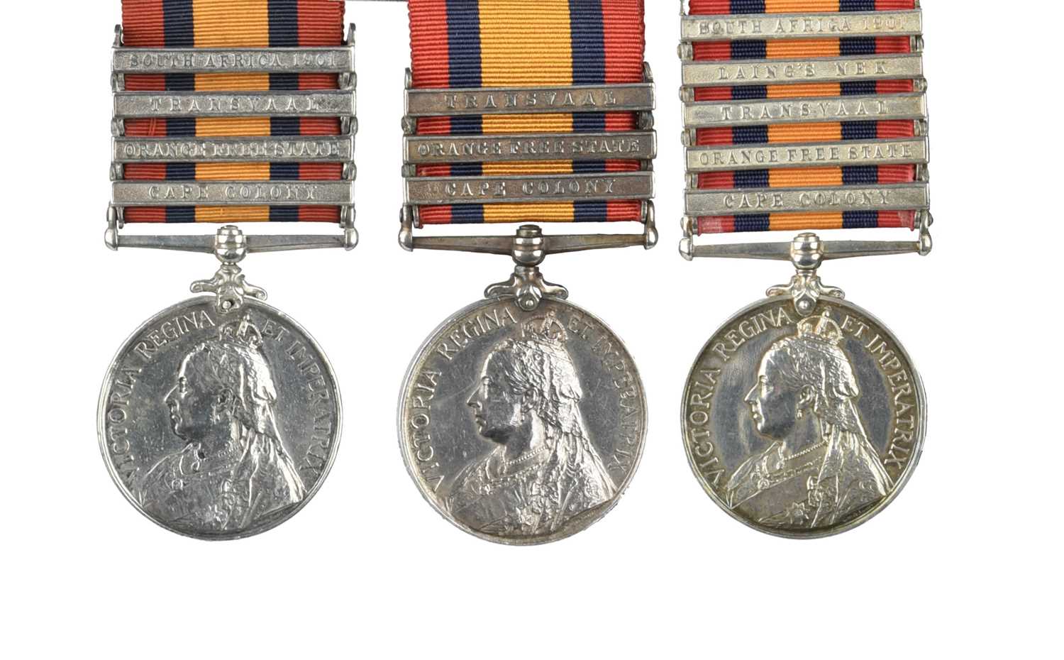 A Queen's South Africa Medal to Lance Corporal G. Taylor, 112th Company Imperial Yeomanry, 4 clasps: