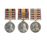 A Queen's South Africa Medal to Lance Corporal G. Taylor, 112th Company Imperial Yeomanry, 4 clasps: