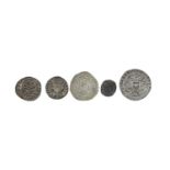 Medieval England: a small quantity of hammered silver coins, comprising: Richard I (1189-1199),