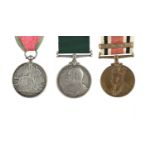 A Turkish Crimea Medal, British version, unnamed as issued, privately fitted ring suspension,