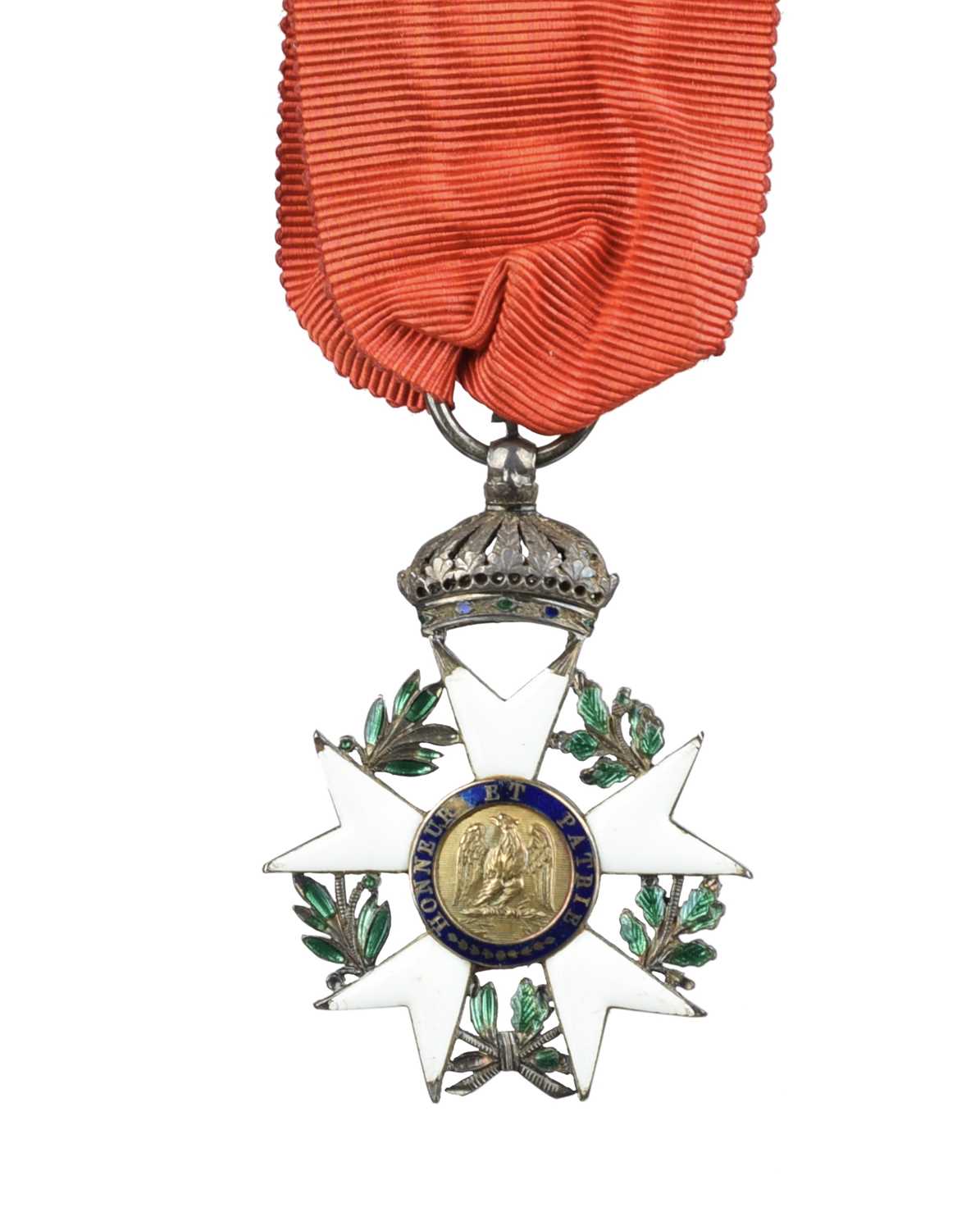 France- First Empire: Ordre de la Légion d'honneur, officer's breast badge, some loss and damage - Bild 2 aus 2