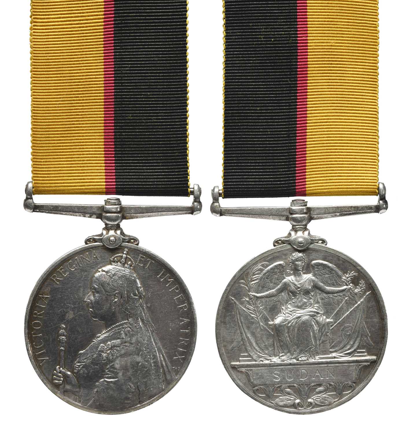 A Queen's Sudan Medal 1896-98 re-engraved to Sergeant Frank Knowles, 21st Lancers, (3402, SERGT F.